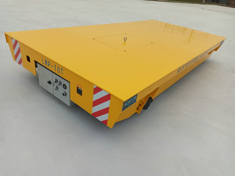 10 ton betónových výrobkov Trackless Transfer Trolley