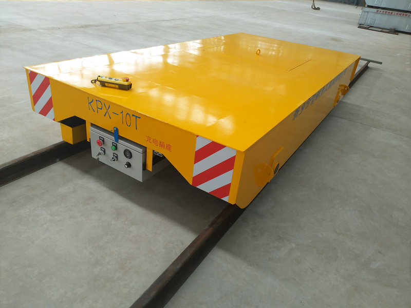 Priemyselný 10 ton motorizovaný železničný prevodový vozík