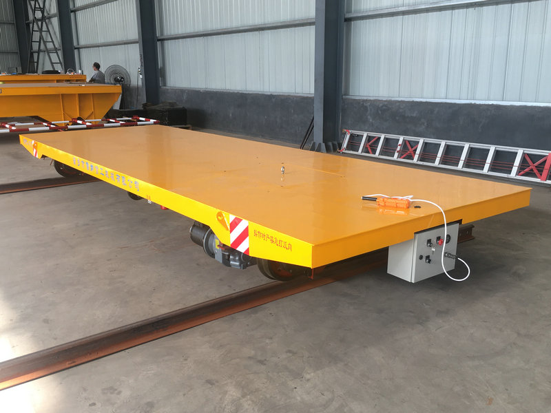 15 ton priemyselné elektrické železničné ploché vozíky