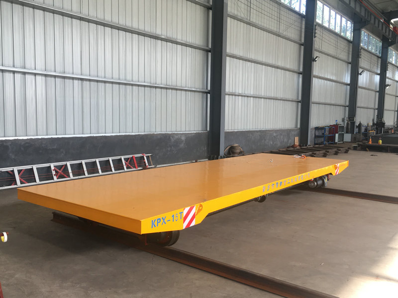15 ton priemyselné elektrické železničné ploché vozíky