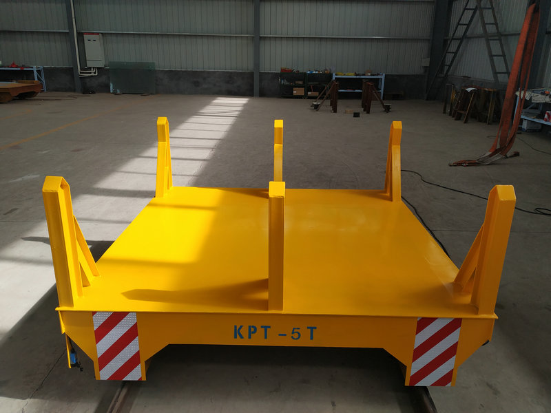 Kábel Drum Powered Rail Ladle Transfer Cart v oceľovom mlynčeku
