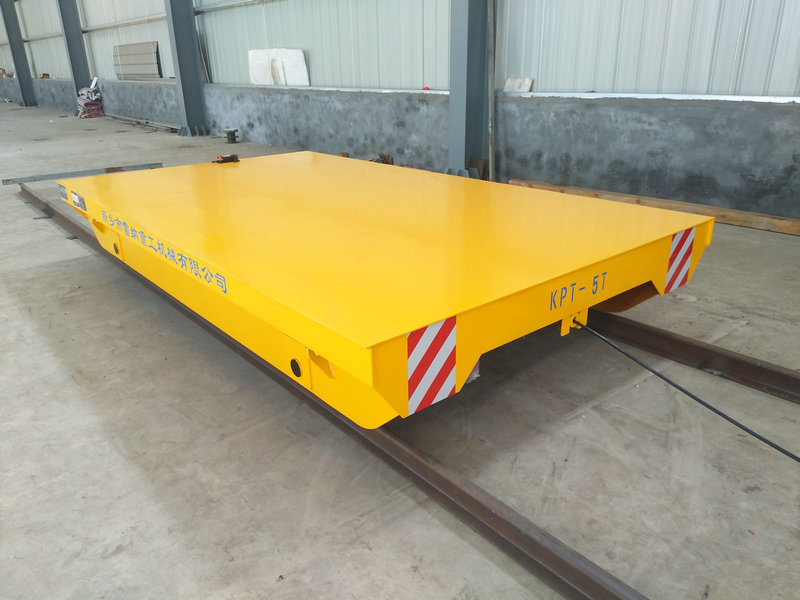 Workshop Track Kábel Reel Rail Car Transport 5 Tons Náklad