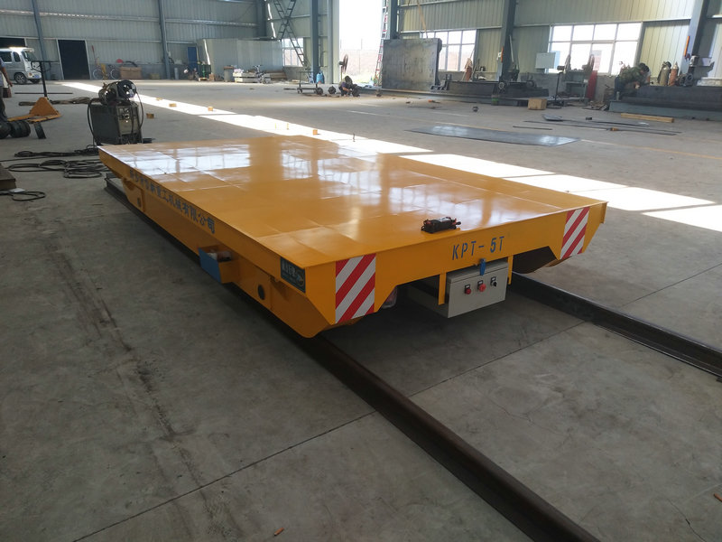 Workshop Track Kábel Reel Rail Car Transport 5 Tons Náklad